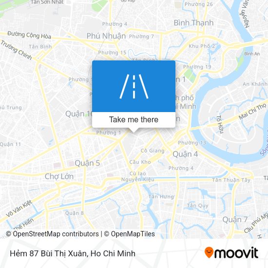 Hẻm 87 Bùi Thị Xuân map