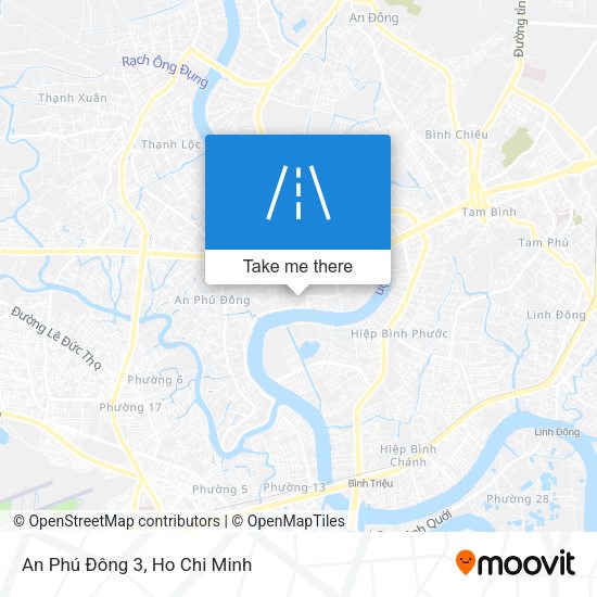 An Phú Đông 3 map