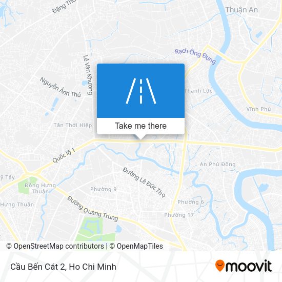 Cầu Bến Cát 2 map