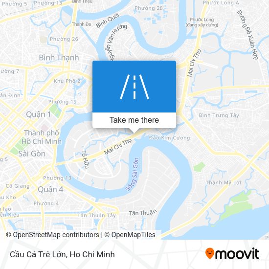 Cầu Cá Trê Lớn map