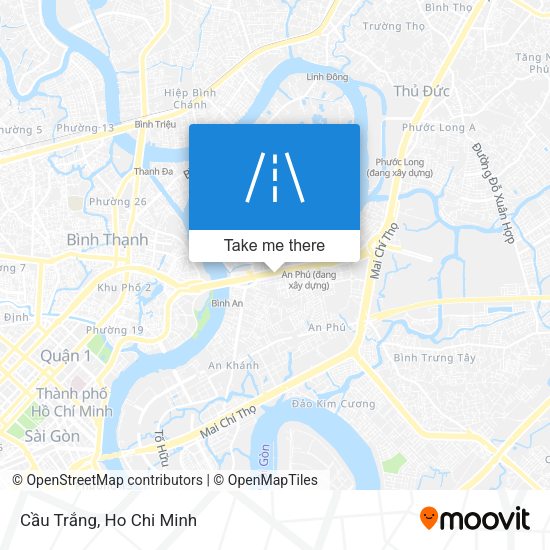 Cầu Trắng map