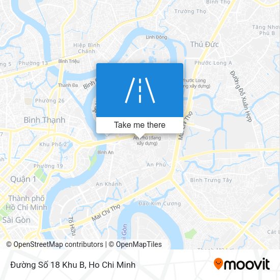 Đường Số 18 Khu B map