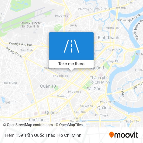 Hẻm 159 Trần Quốc Thảo map