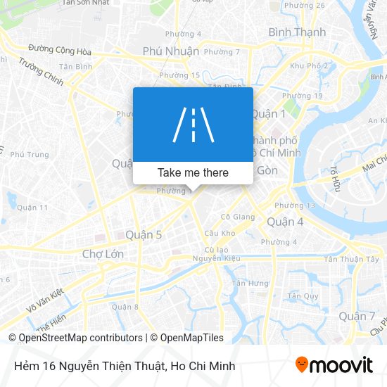 Hẻm 16 Nguyễn Thiện Thuật map
