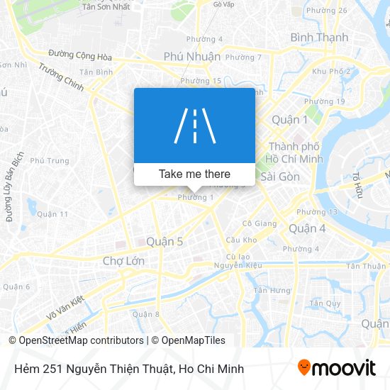 Hẻm 251 Nguyễn Thiện Thuật map