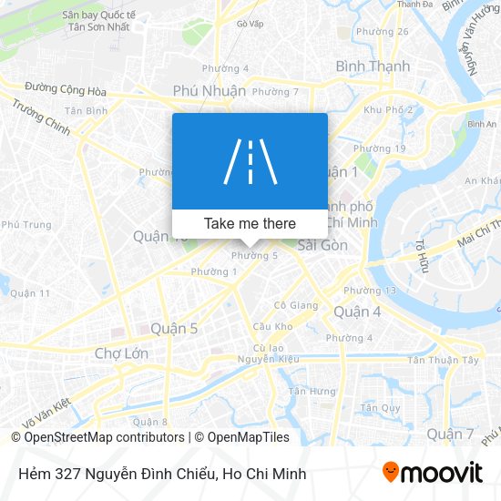 Hẻm 327 Nguyễn Ðình Chiểu map