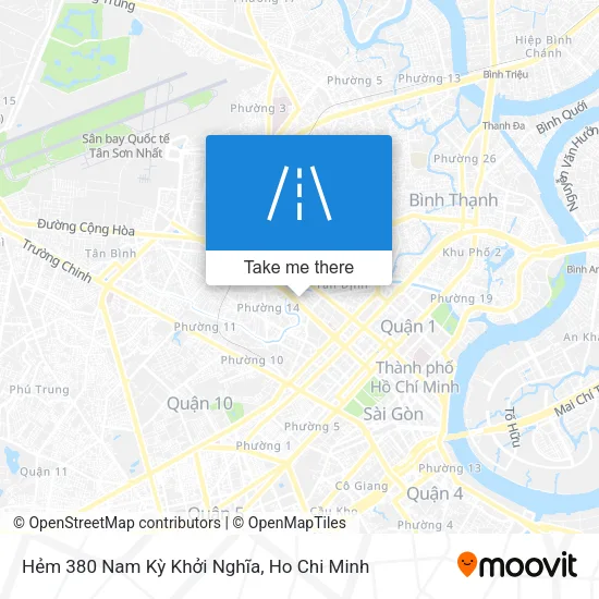 Hẻm 380 Nam Kỳ Khởi Nghĩa map