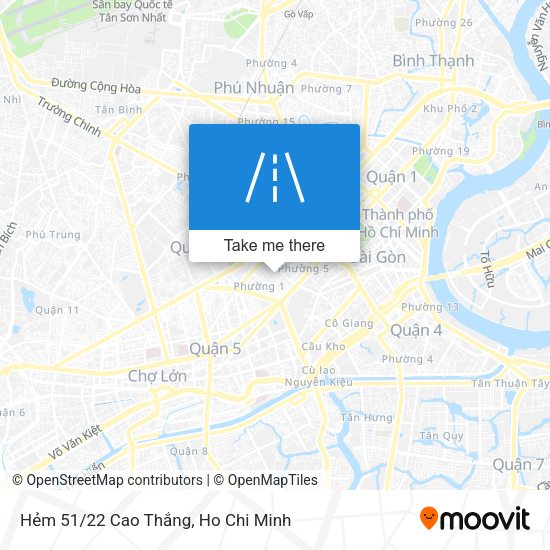 Hẻm 51/22 Cao Thắng map