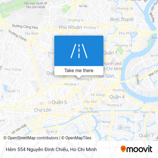 Hẻm 554 Nguyễn Ðình Chiểu map