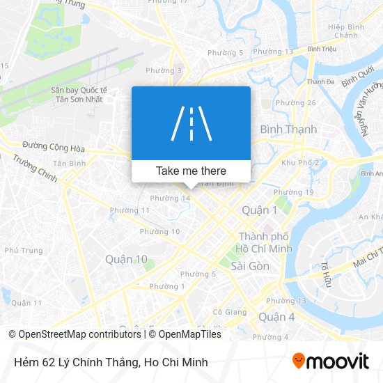 Hẻm 62 Lý Chính Thắng map
