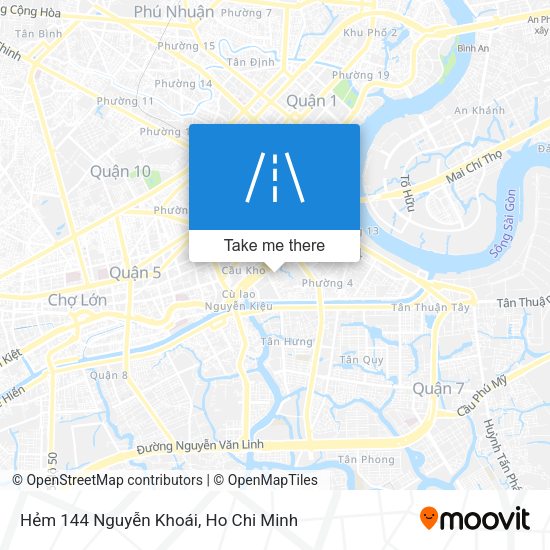Hẻm 144 Nguyễn Khoái map