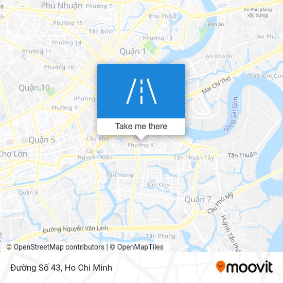 Đường Số 43 map