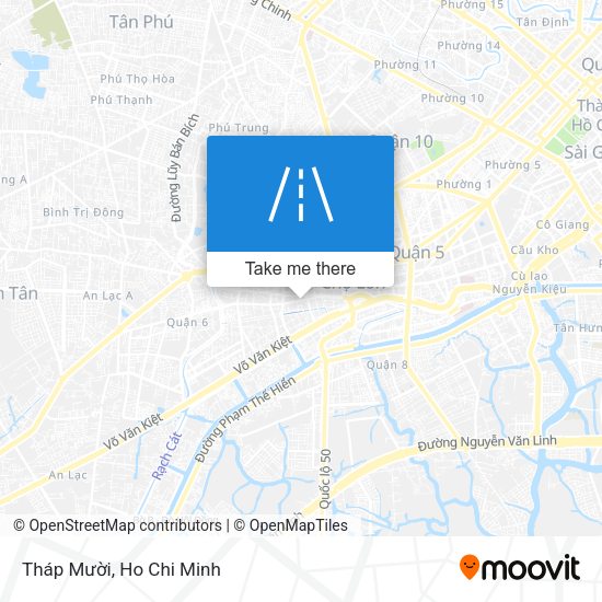 Tháp Mười map