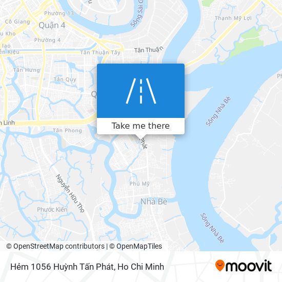 Hẻm 1056 Huỳnh Tấn Phát map