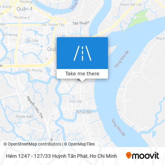 Hẻm 1247 - 127 / 33 Huỳnh Tấn Phát map