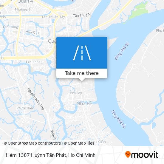 Hẻm 1387 Huỳnh Tấn Phát map