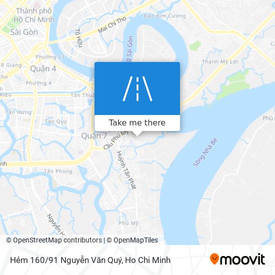 Hẻm 160/91 Nguyễn Văn Quý map