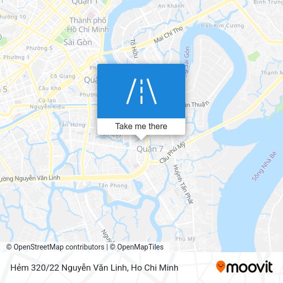 Hẻm 320/22 Nguyễn Văn Linh map