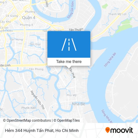 Hẻm 344 Huỳnh Tấn Phát map