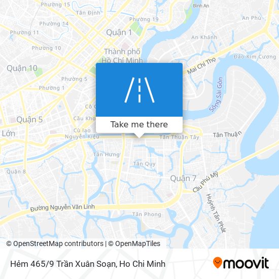 Hẻm 465/9 Trần Xuân Soạn map