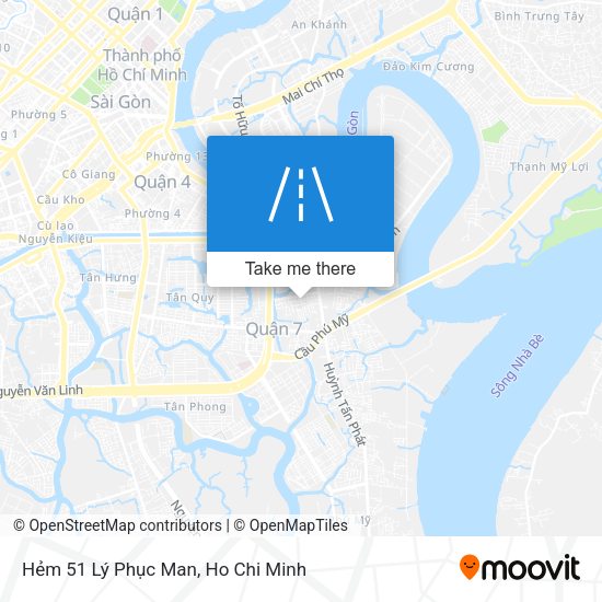 Hẻm 51 Lý Phục Man map