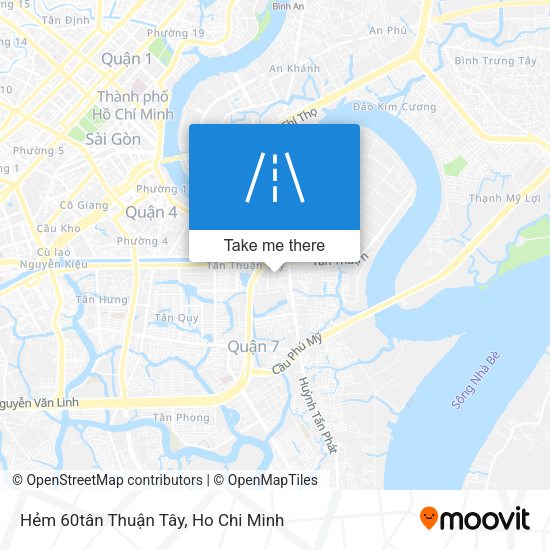 Hẻm 60tân Thuận Tây map