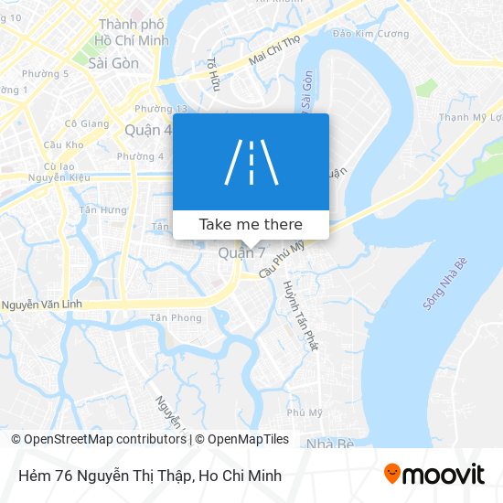 Hẻm 76 Nguyễn Thị Thập map
