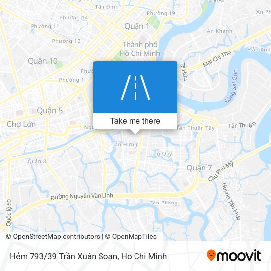 Hẻm 793/39 Trần Xuân Soạn map
