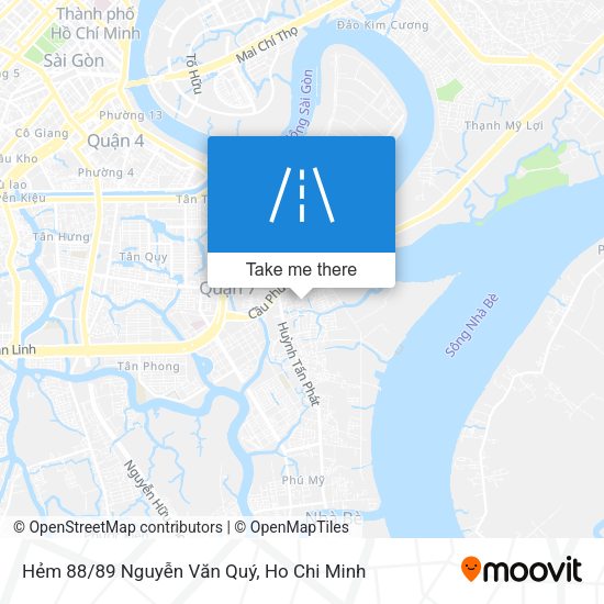 Hẻm 88/89 Nguyễn Văn Quý map