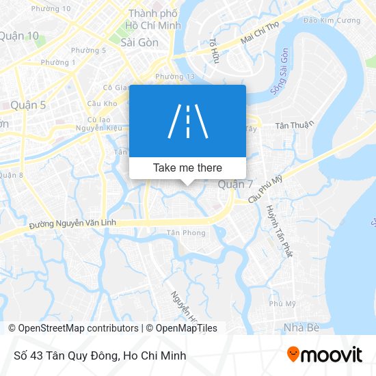 Số 43 Tân Quy Đông map