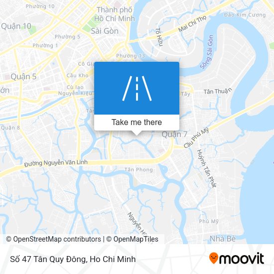 Số 47 Tân Quy Đông map