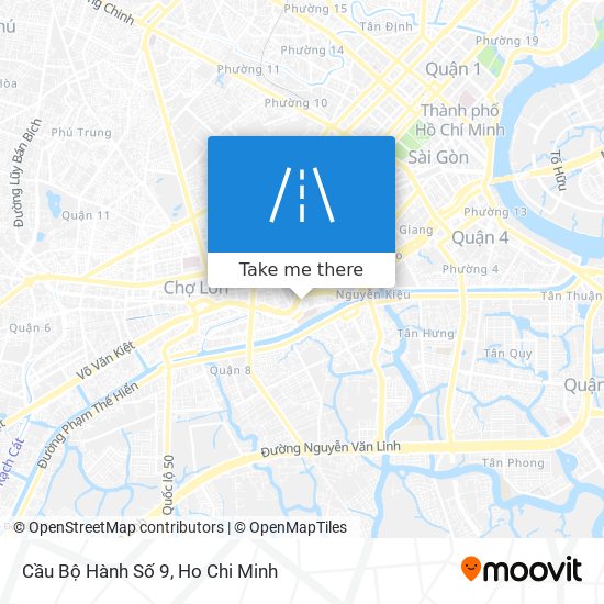 Cầu Bộ Hành Số 9 map