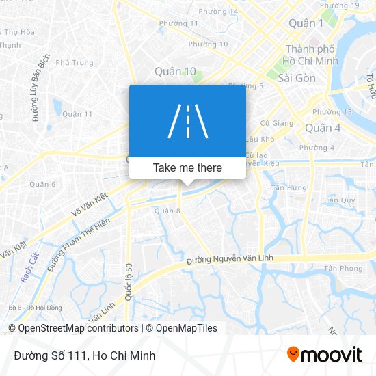 Đường Số 111 map