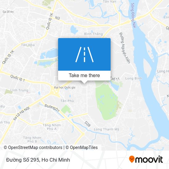 Đường Số 295 map