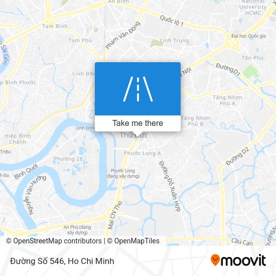 Đường Số 546 map