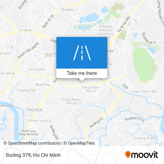 Đường 379 map
