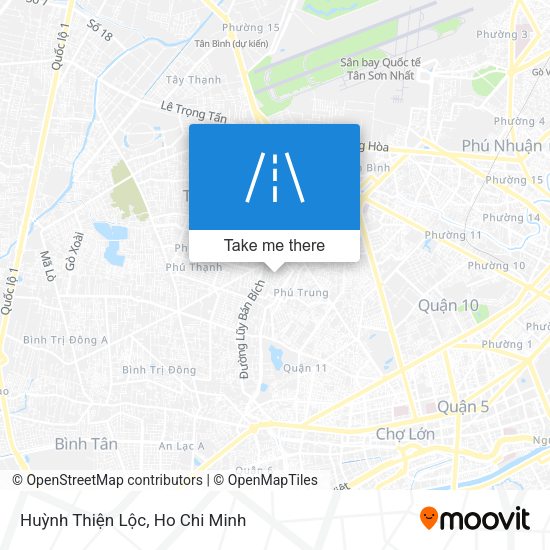 Huỳnh Thiện Lộc map