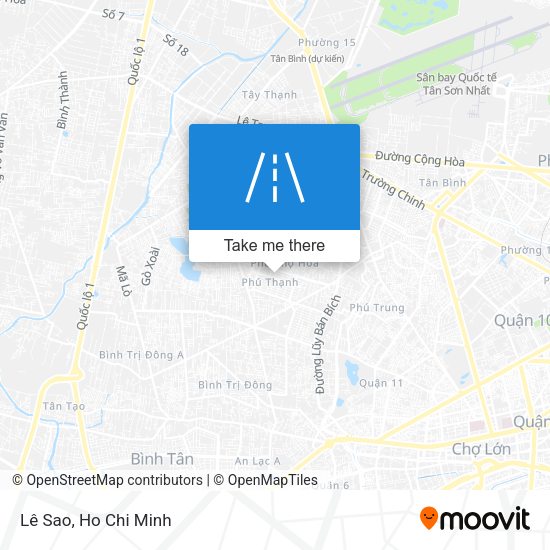 Lê Sao map