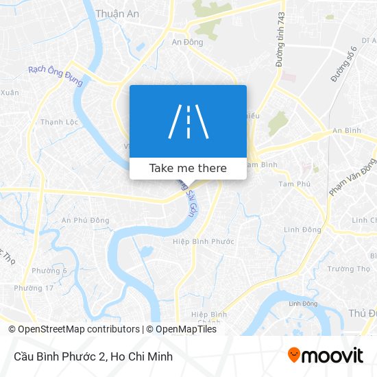 Cầu Bình Phước 2 map