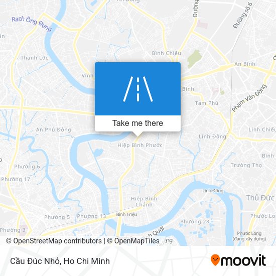 Cầu Đúc Nhỏ map