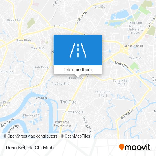 Đoàn Kết map