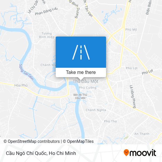 Cầu Ngô Chí Quốc map