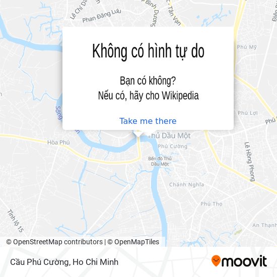 Cầu Phú Cường map