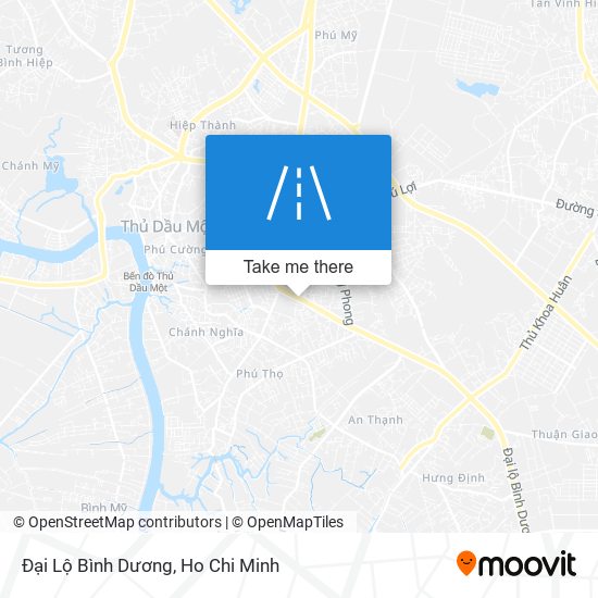 Đại Lộ Bình Dương map