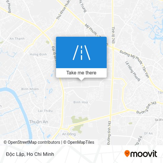 Độc Lập map