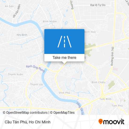 Cầu Tân Phú map