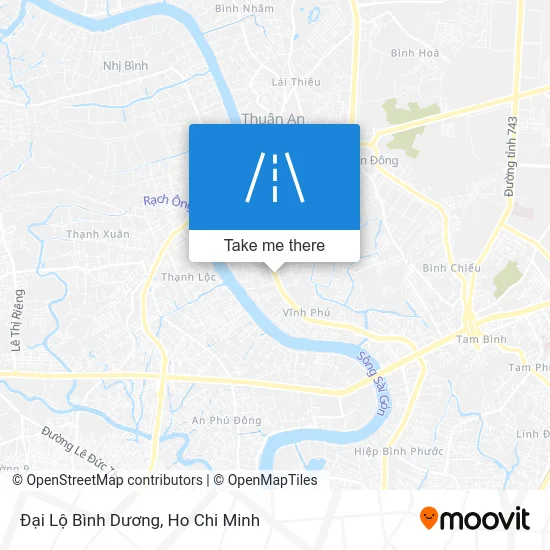 Đại Lộ Bình Dương map