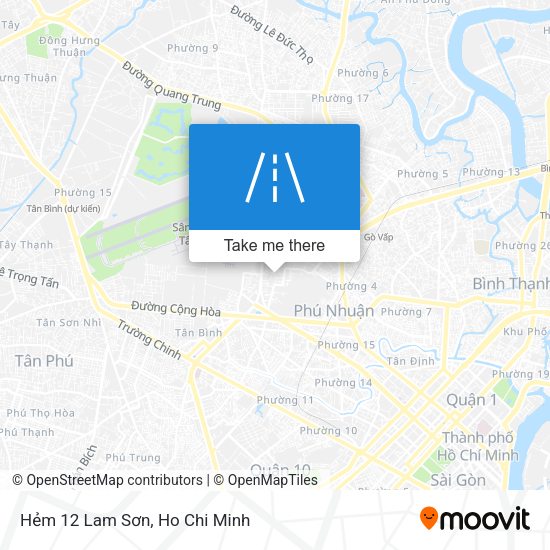 Hẻm 12 Lam Sơn map