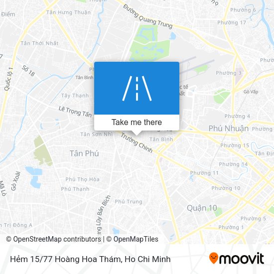 Hẻm 15/77 Hoàng Hoa Thám map