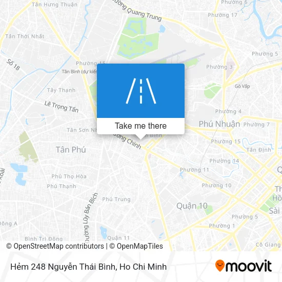 Hẻm 248 Nguyễn Thái Bình map